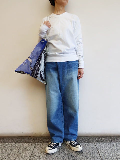 オーガンジー トートバッグ L