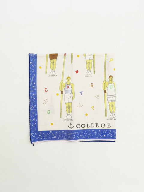 バンダナ<br>カレッジクルー柄