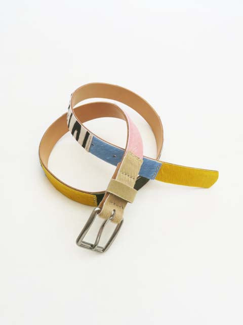 ヘアカーフ パッチワークベルト
