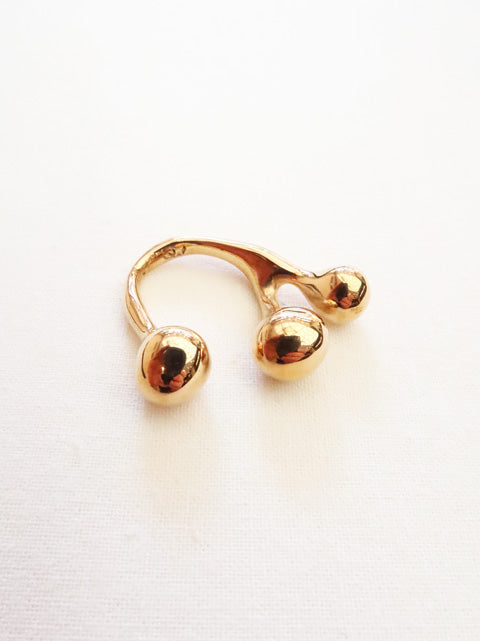 PISTILLI BRONZE RING
