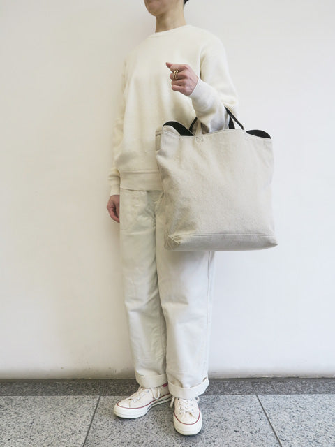 コットンリネン<br>2WAYトートバッグM