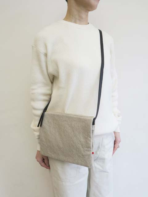 コットンリネン<br>ポシェットL