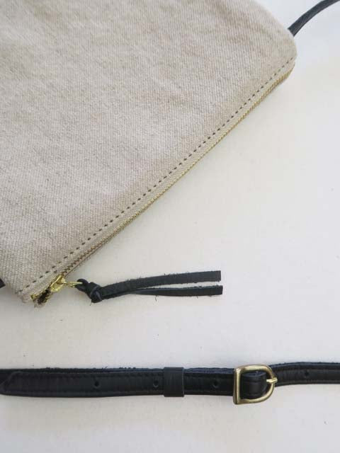 コットンリネン<br>ポシェットM