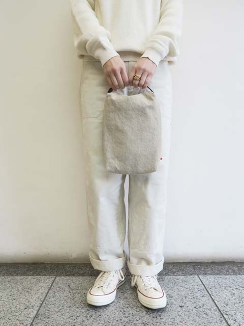 コットンリネン<br>ポーチバッグ