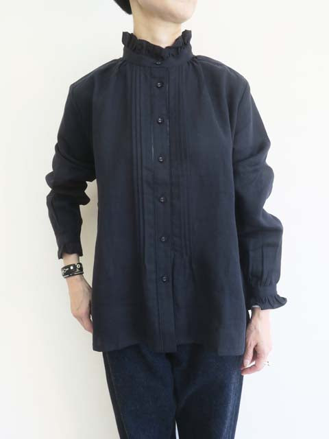 スタンダードリネン<br>アグネスブラウス