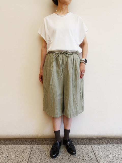 linen wide half PT