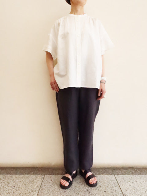 SLIM LINEN PANTS