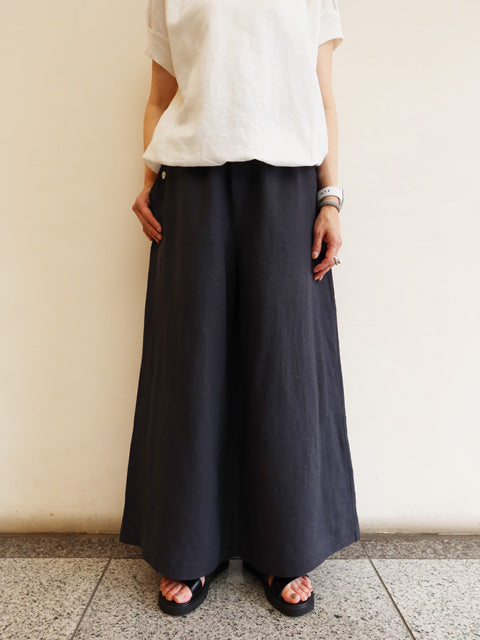 WIDE LINEN PANTS