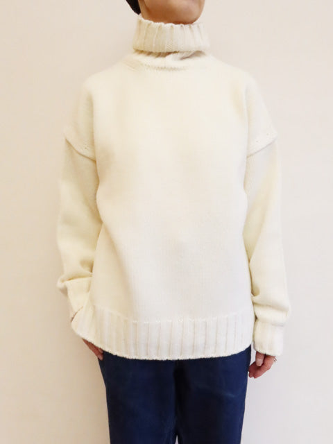 3G ジーロンラム×カシミヤ<br>ドロップショルダー