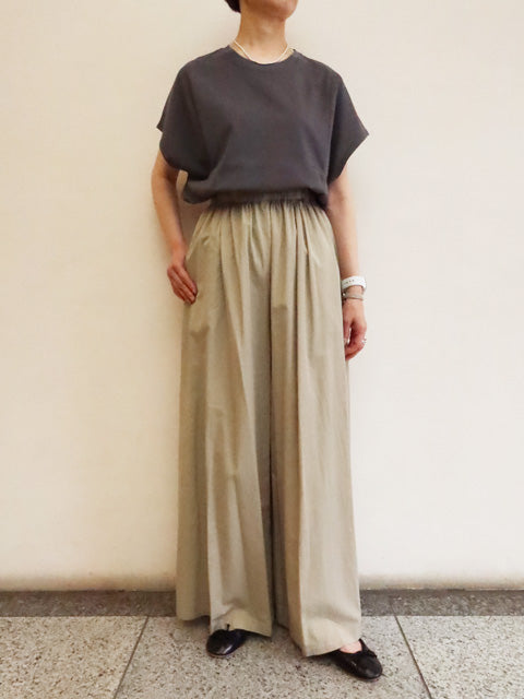 コットン<br>イージーワイドパンツ
