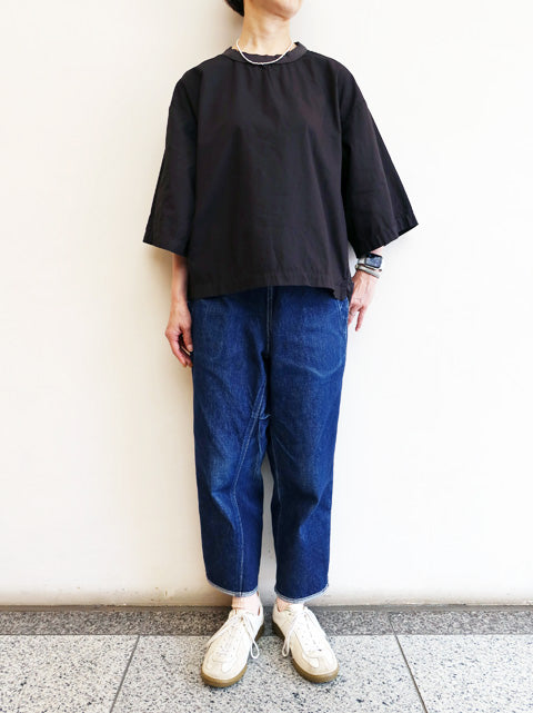 切替 5分袖 ビッグスリーブ<br>Tシャツ