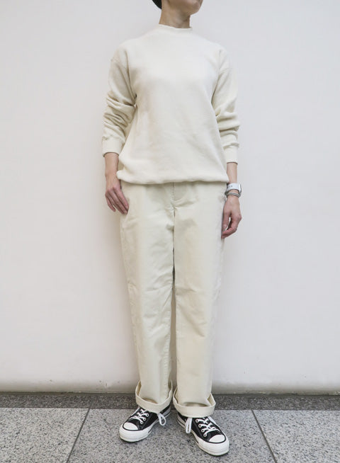 コーデュロイ ストレートパンツ 