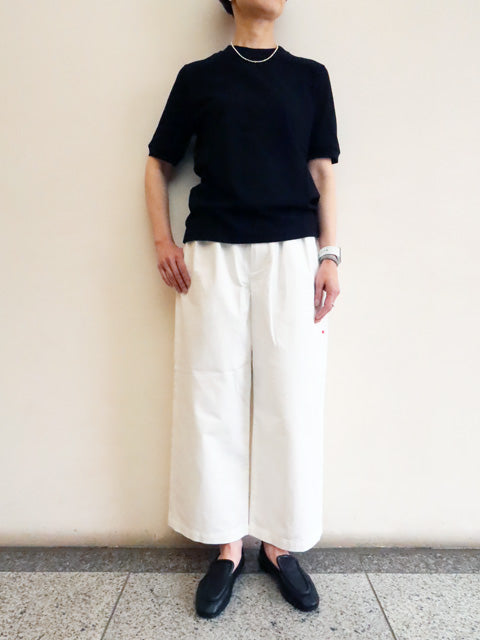 タック8分丈パンツ