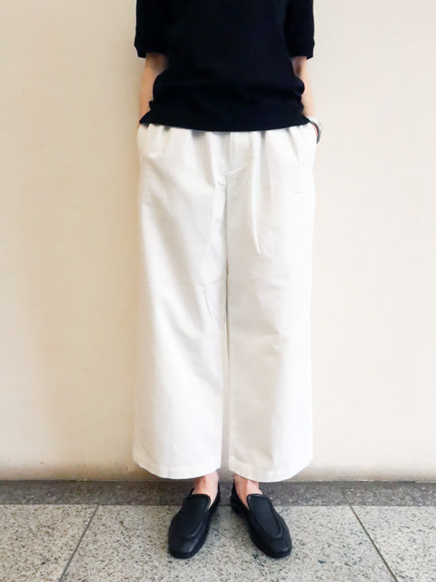 タック8分丈パンツ