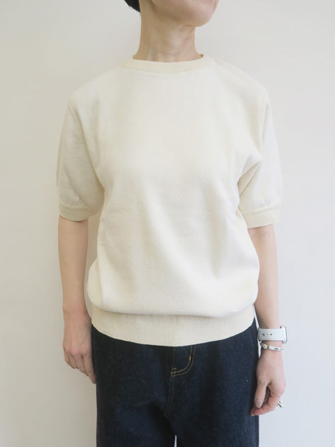リンキングクルーネック<br>半袖プルオーバー