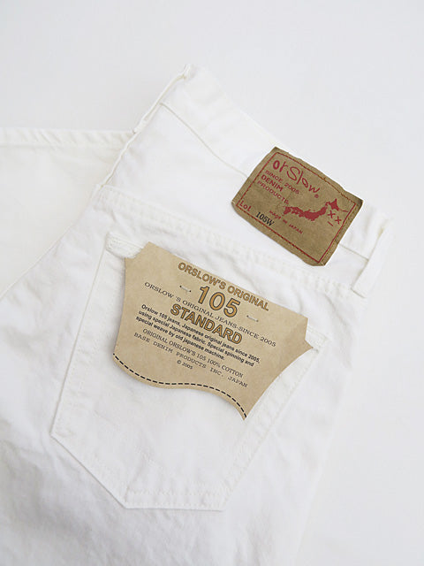 STANDARD DENIM 105<br>80’S WHITE