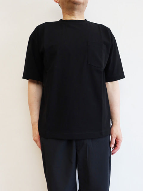 コットンツイル編み<br>ポケットTシャツ