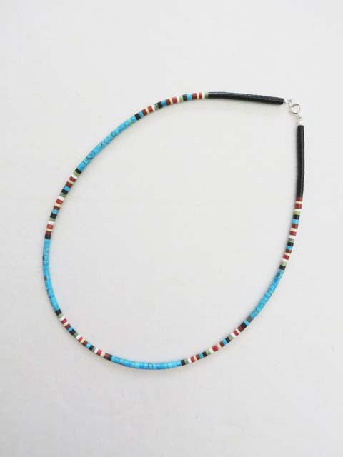 MICRO HEISHI<br>NECKLACE