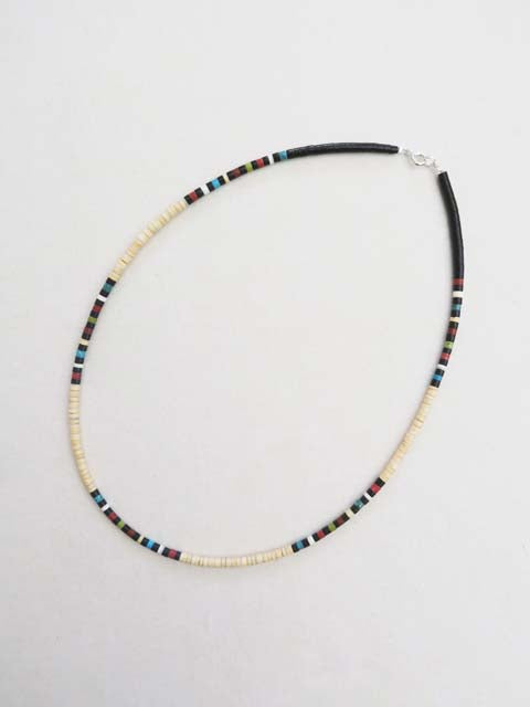 MICRO HEISHI<br>NECKLACE