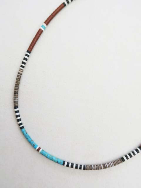 MICRO HEISHI<br>NECKLACE