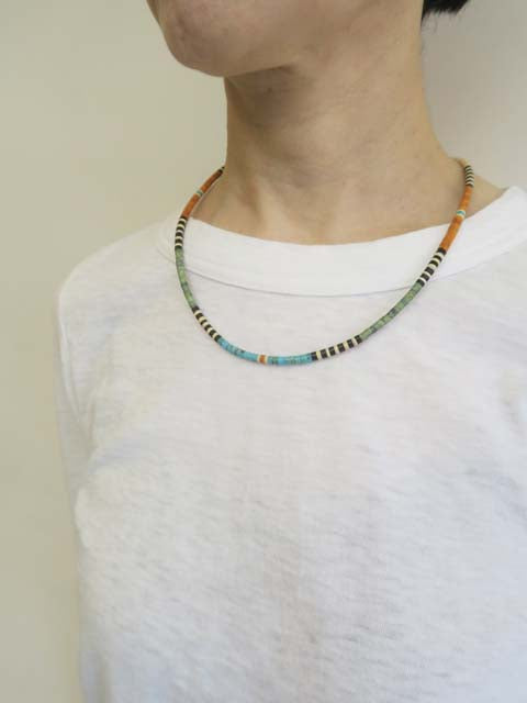 MICRO HEISHI<br>NECKLACE