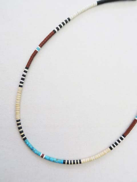 MICRO HEISHI<br>NECKLACE
