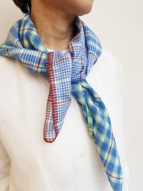 SCARF WOVEN CHECK