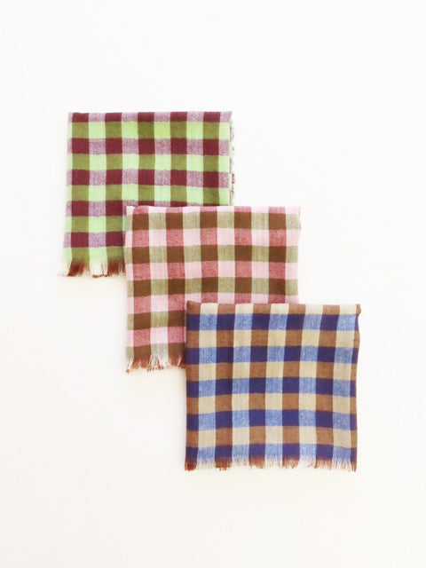 SCARF WOVEN CHECK