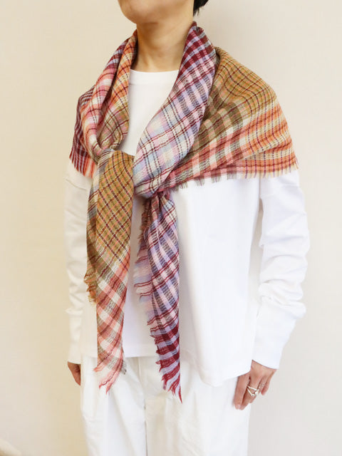 SCARF WOVEN CHECK