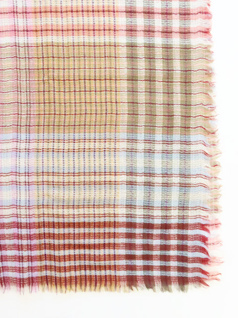 SCARF WOVEN CHECK