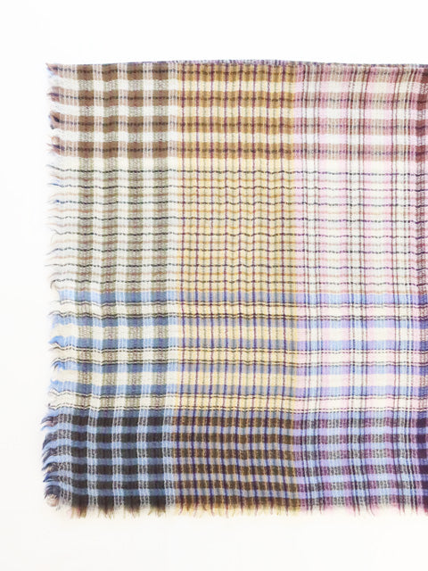 SCARF WOVEN CHECK