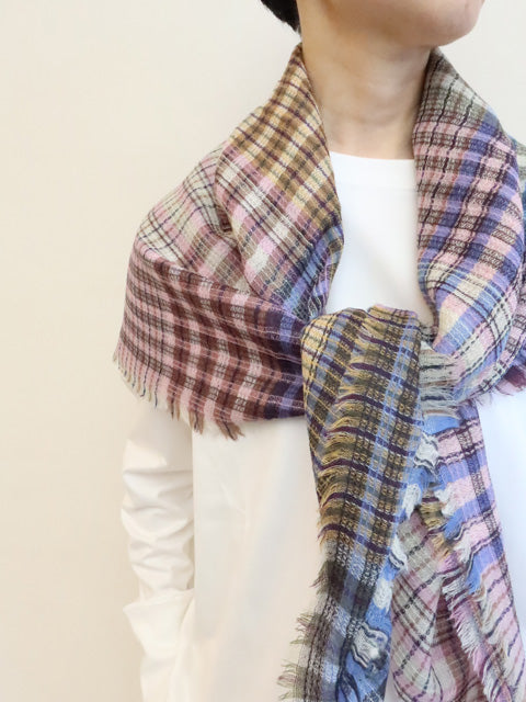 SCARF WOVEN CHECK