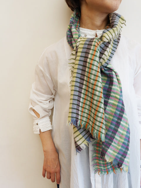SCARF WOVEN CHECK
