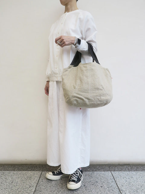コットンリネン<br>バルーンバッグ
