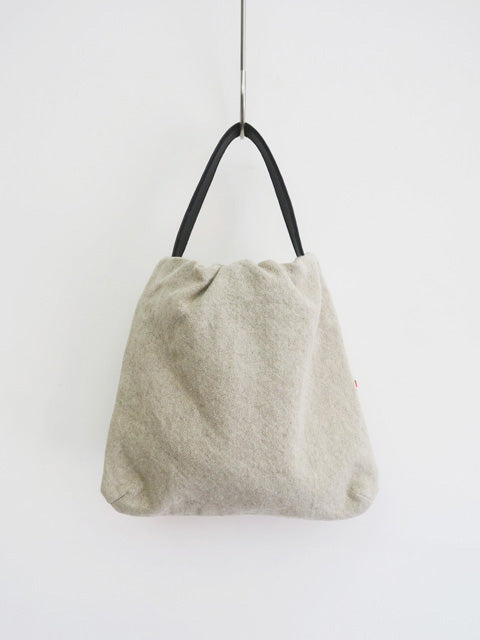 コットンリネン<br>ギャザーバッグ