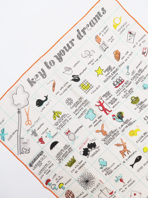 バンダナ<br>あなたの夢へのカギ柄