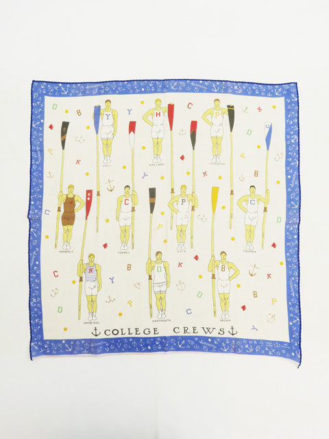 バンダナ<br>カレッジクルー柄