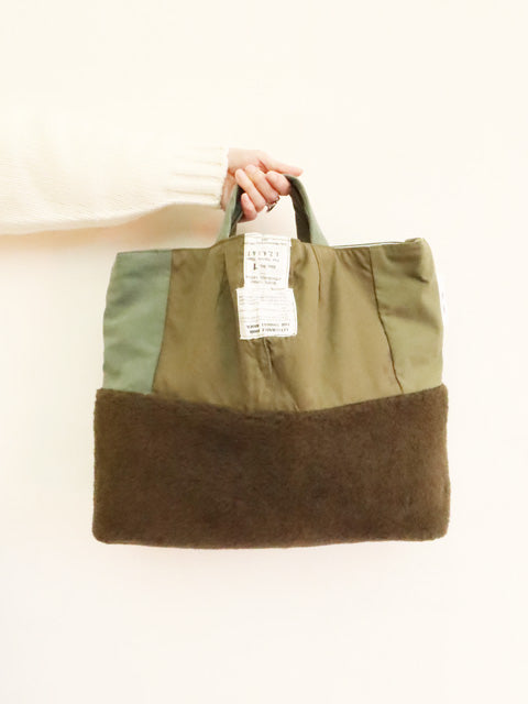 イギリススモックパーカ<br>RE-トート&ショルダー