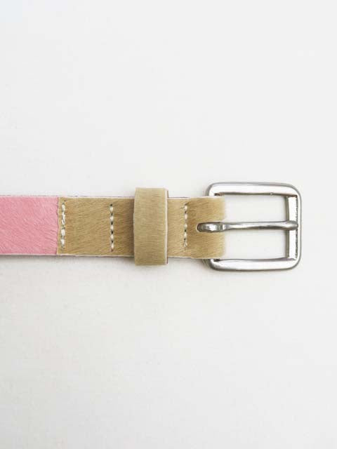 ヘアカーフ パッチワークベルト