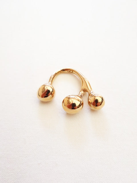 PISTILLI BRONZE RING