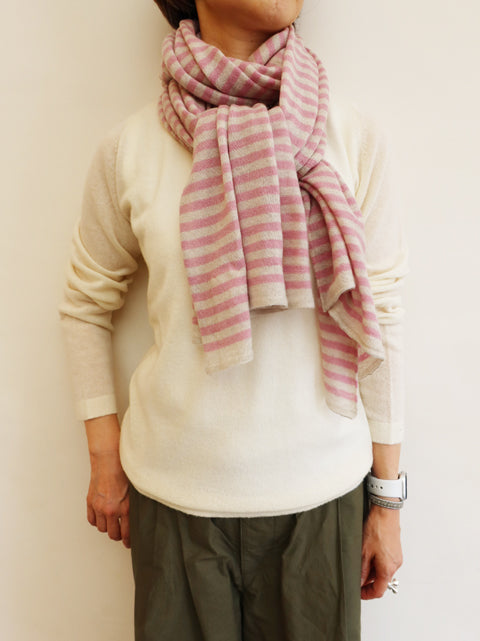 CASHMERE BORDER STOLE