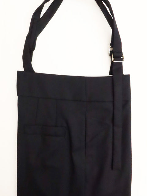 サスペンダー付き<br>ハイウエストパンツ