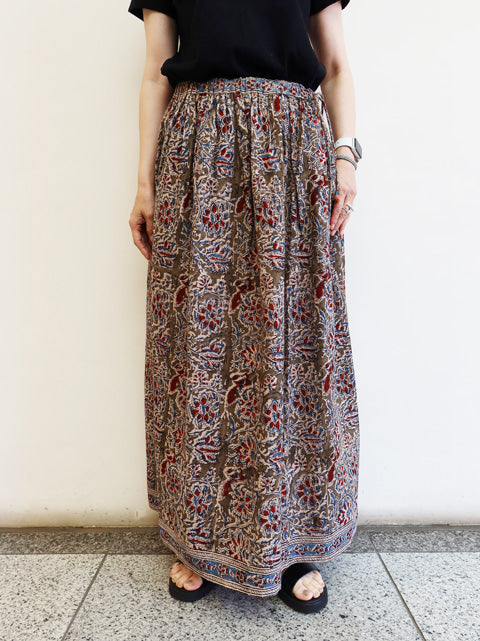 HAND BLOCK PRINTED<br>SKIRT