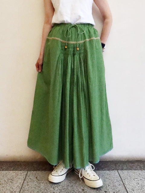 HAND PLEATED<br>SKIRT