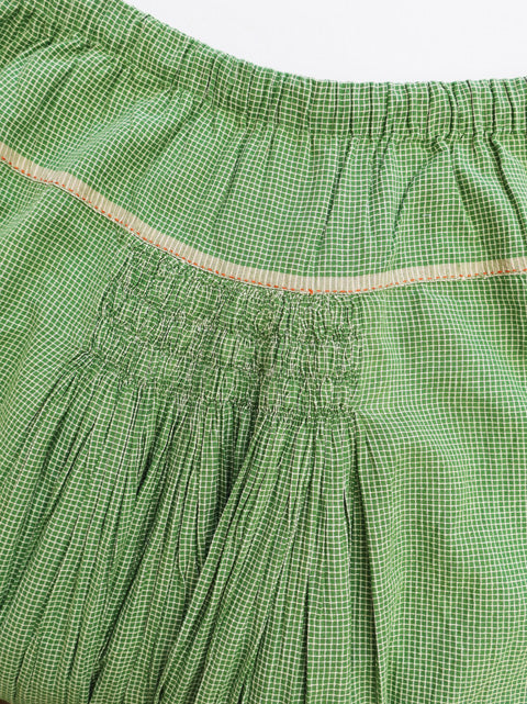 HAND PLEATED<br>SKIRT