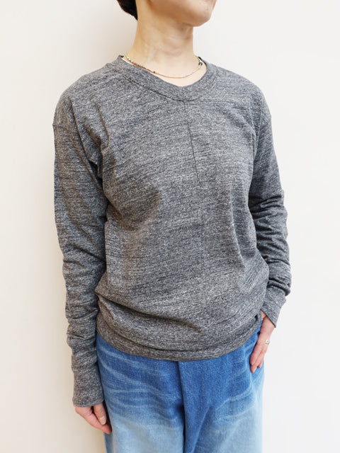 VネックロングスリーブTEE