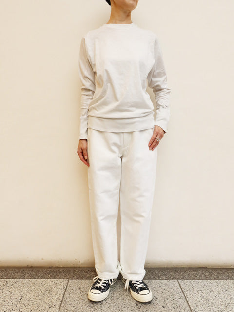 スラブ天竺ロングスリーブTEE