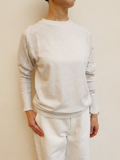 スラブ天竺ロングスリーブTEE