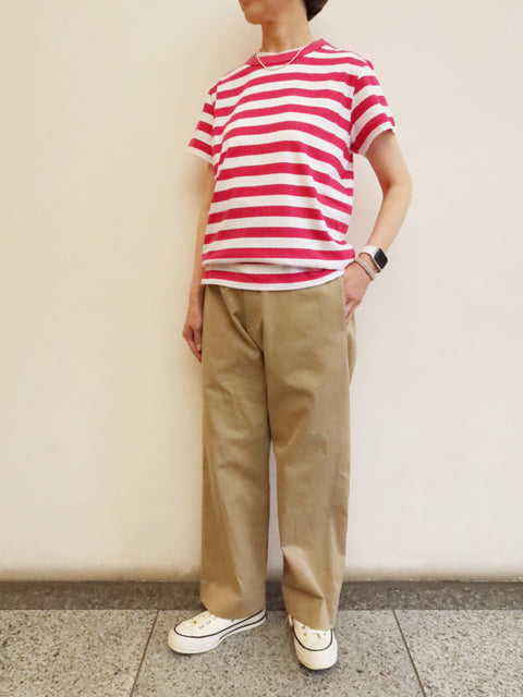 BORDER SHORT T-SHIRT