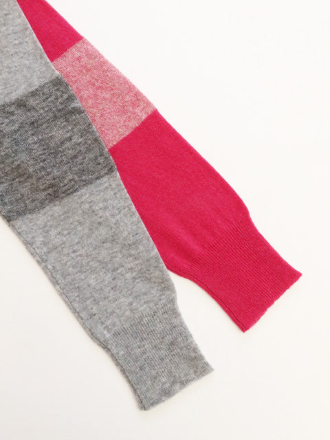 ELBOW PATCH<br>V NECK CARDIGAN